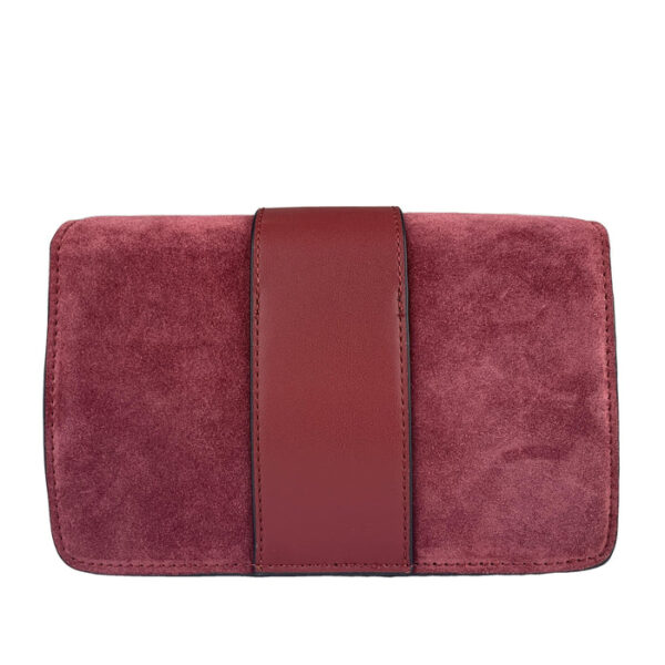 Ellie Red Wine Luxury Leather Bag