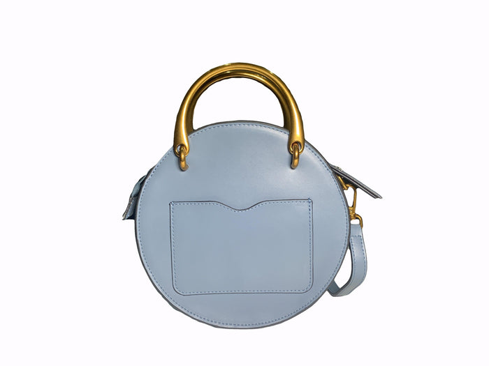 Envie Blue Luxury Leather Bag