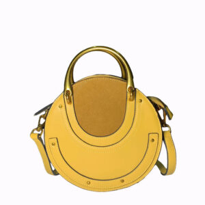 Yellow Luxury Leather Bag