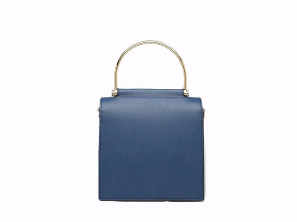 Blue Women Leather Bag