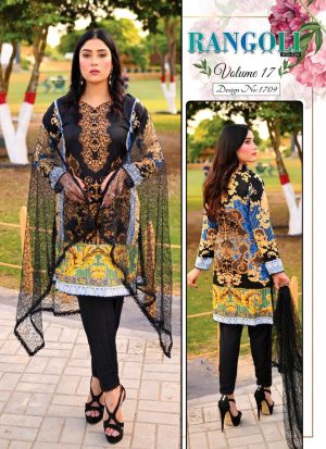 Smoky Black Malai Suit