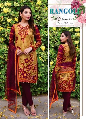 Dark Maroon Malai Suit