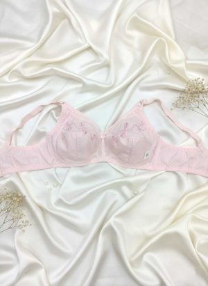 miss-world pink emroider bra pk