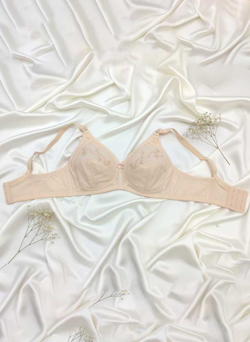 miss world skin emroider bra pk